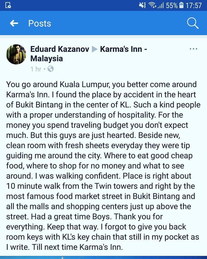 Dong Fang Motel Kuala Lumpur Kültér fotó